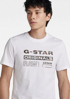 G-Star RAW T-Shirt Distressed originals