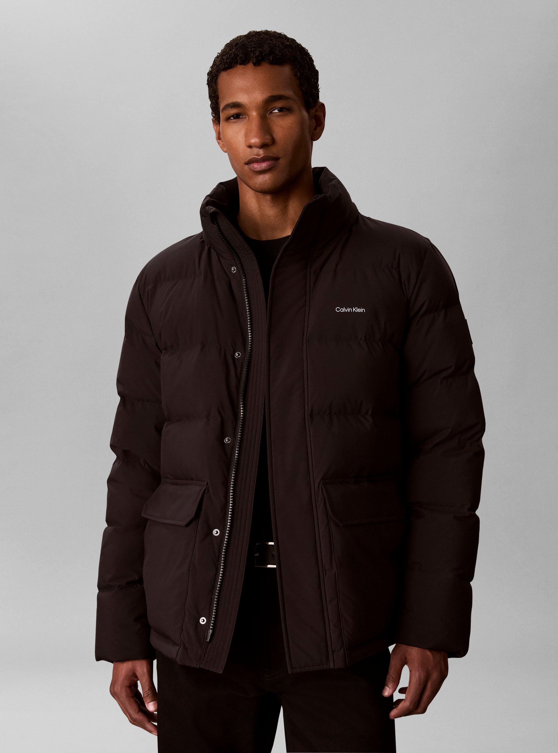 Calvin Klein Steppjacke MATTE DOWN PUFFER Regular fit mit Kapuze