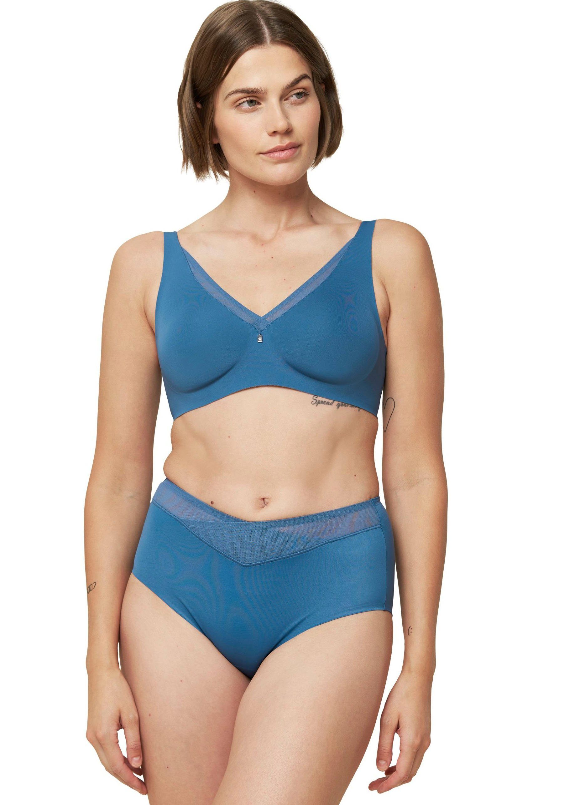 modischem blue Maxi-Slip Shapingslip Stretch-Tüll, liberty Sensation Shape mit Triumph Shaping-Effekt True