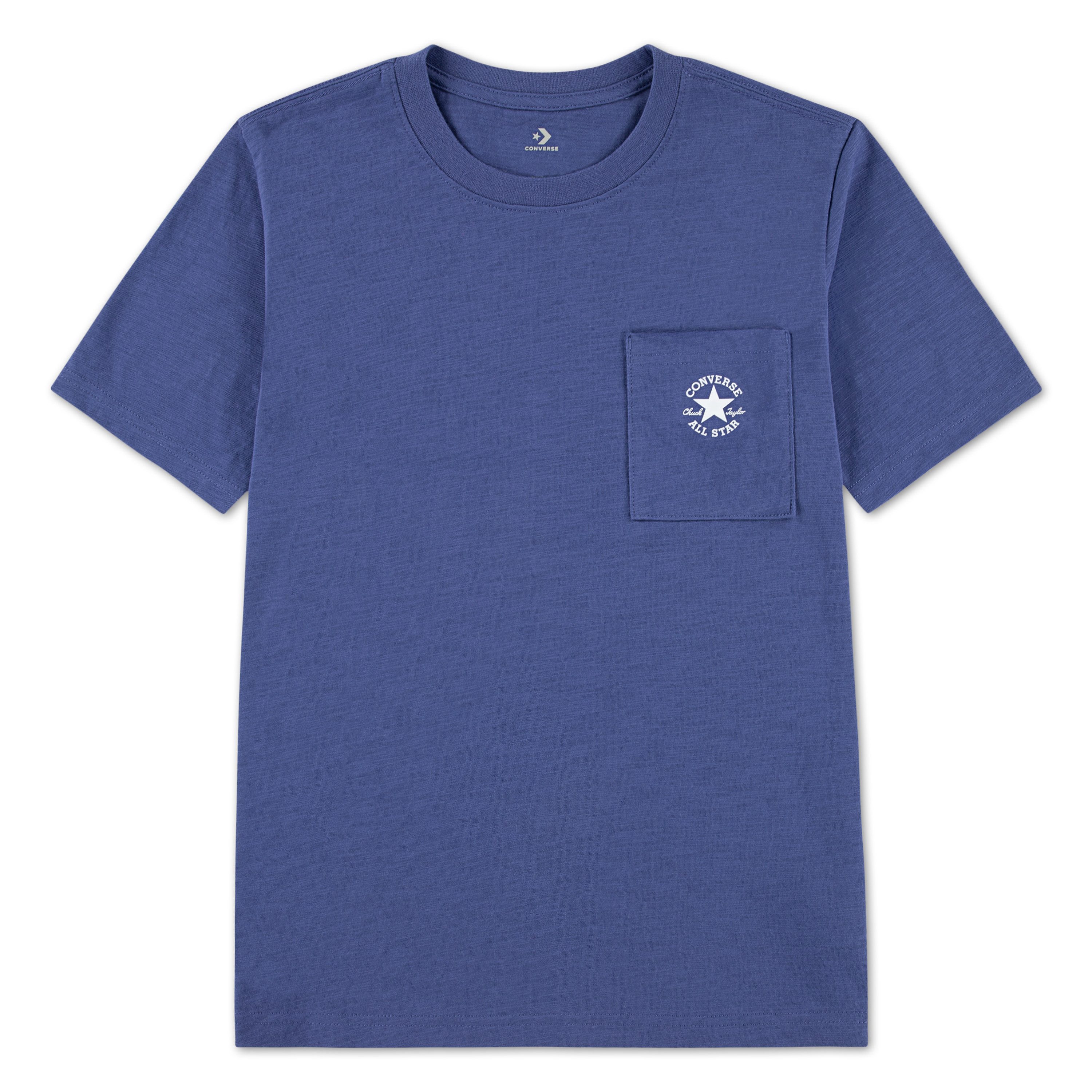 Converse T-Shirt CNVB DCTP SLUB POCKET TEE für Kinder geeignet, aus Baumwolle und Polyester