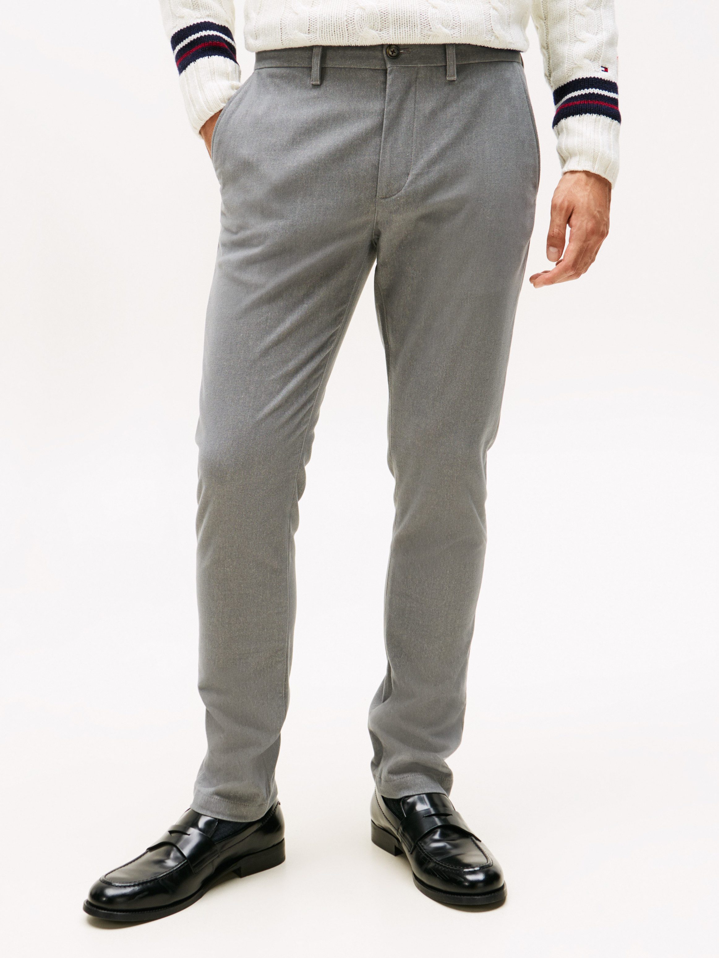 Tommy Hilfiger Chinohose BLEECKER BRUSHED MARL günstig online kaufen