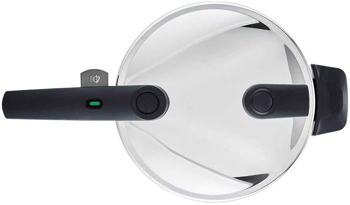 Fissler Schnellkochtopf Vitaquick® Dampfkochtopf Edelstahl 2 Garstufen Induktion, Edelstahl 18/10 (2-tlg), Made in Germany