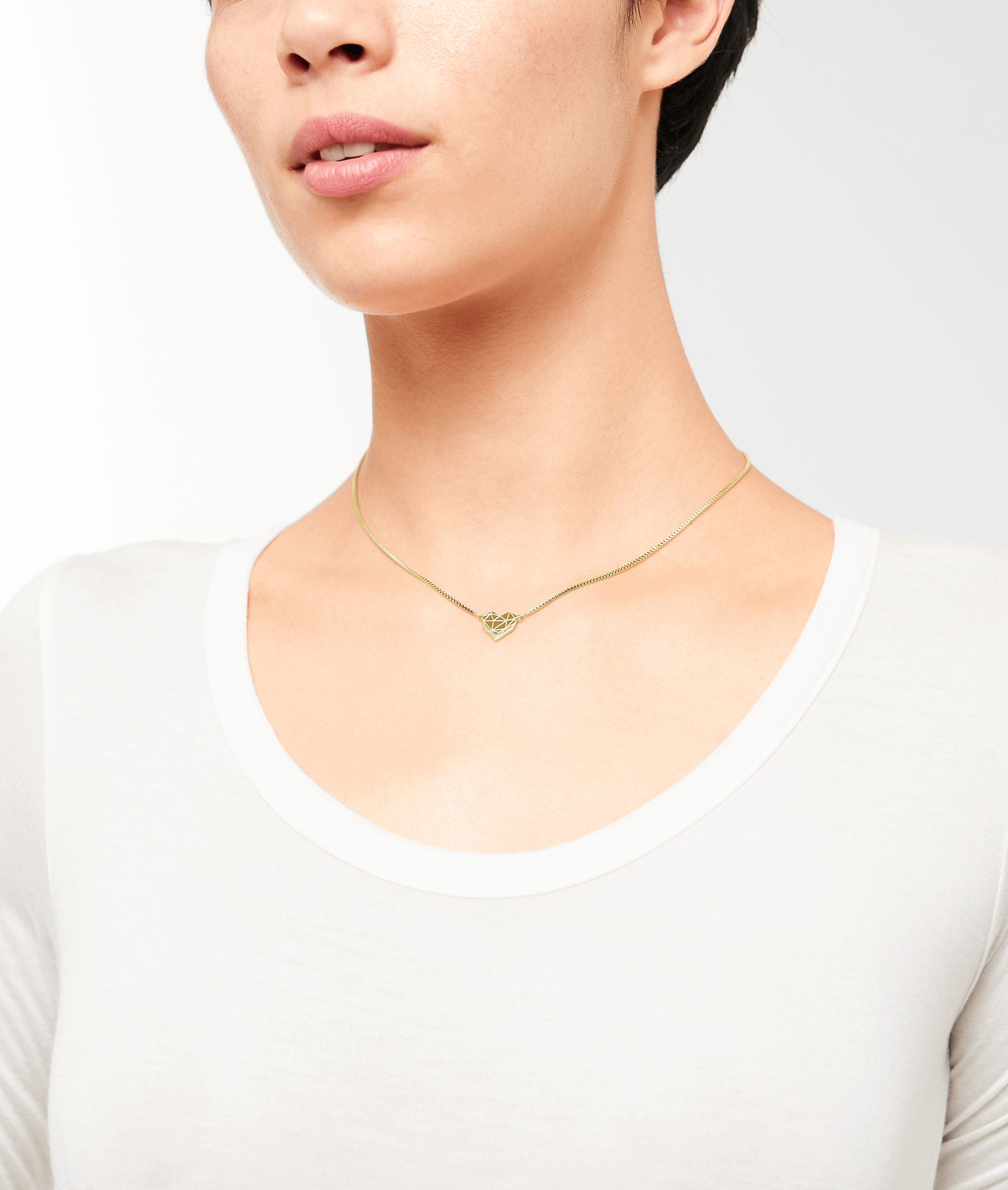 Liebeskind Berlin Kette mit Anhänger Schmuck Geschenk Edelstahl Herz