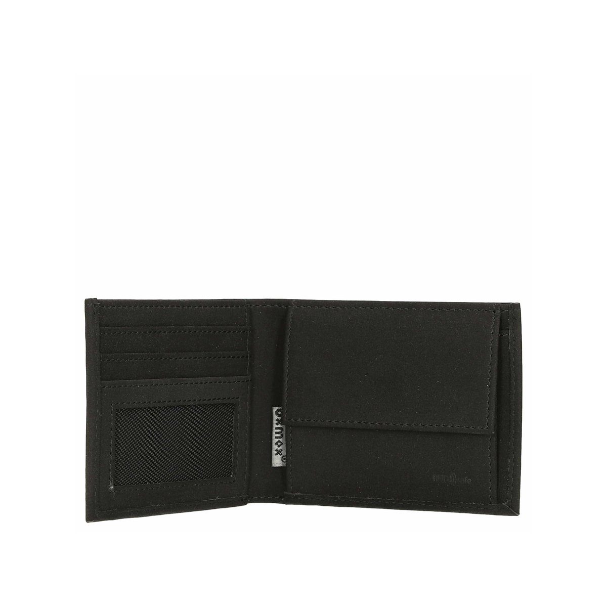 1-tlg., Angabe, (keine Angabe) Brieftasche keine OXMOX schwarz