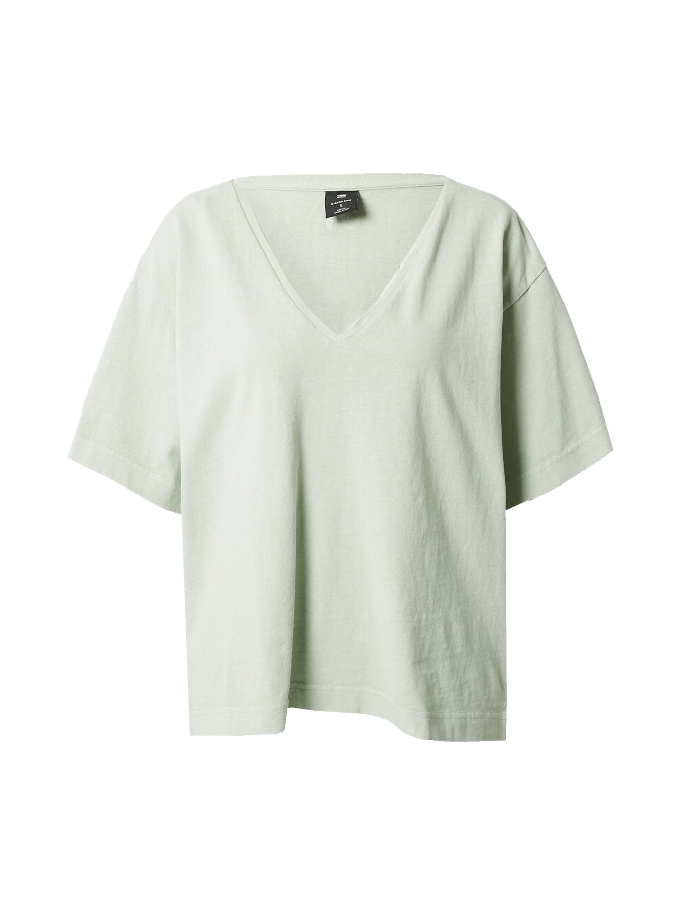 Plain/ohne G-Star T-Shirt Details (1-tlg) RAW