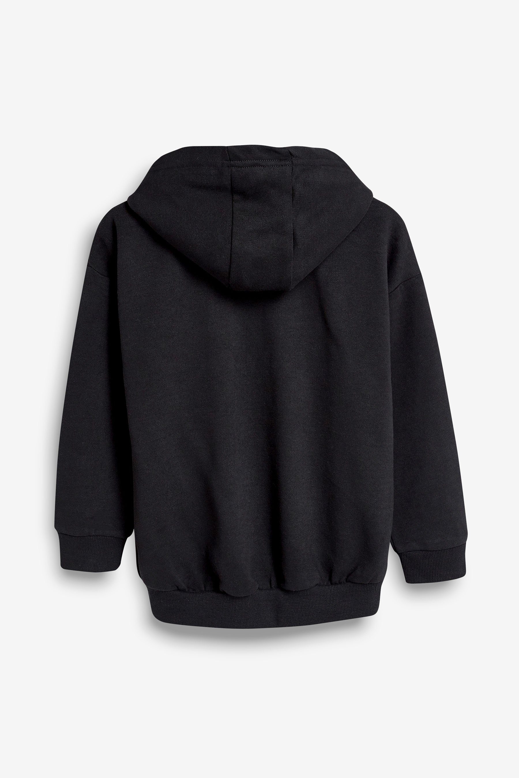 Next Kapuzensweatshirt Kapuzenjacke (1-tlg) Black