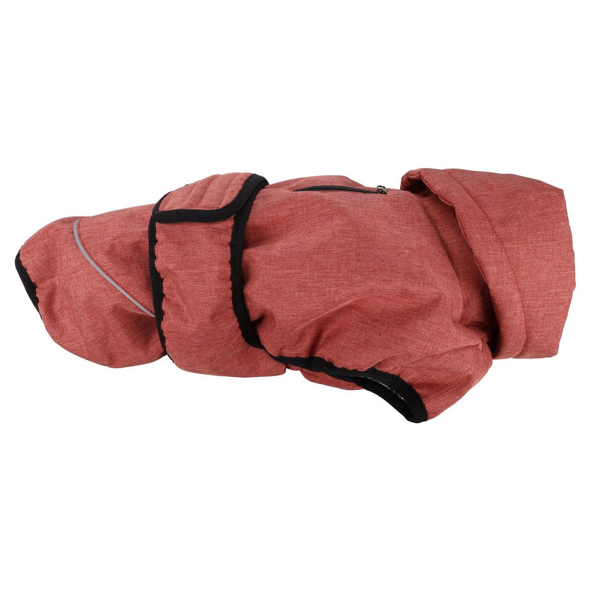 Flamingo Hundemantel Wintermantel Iglu rot