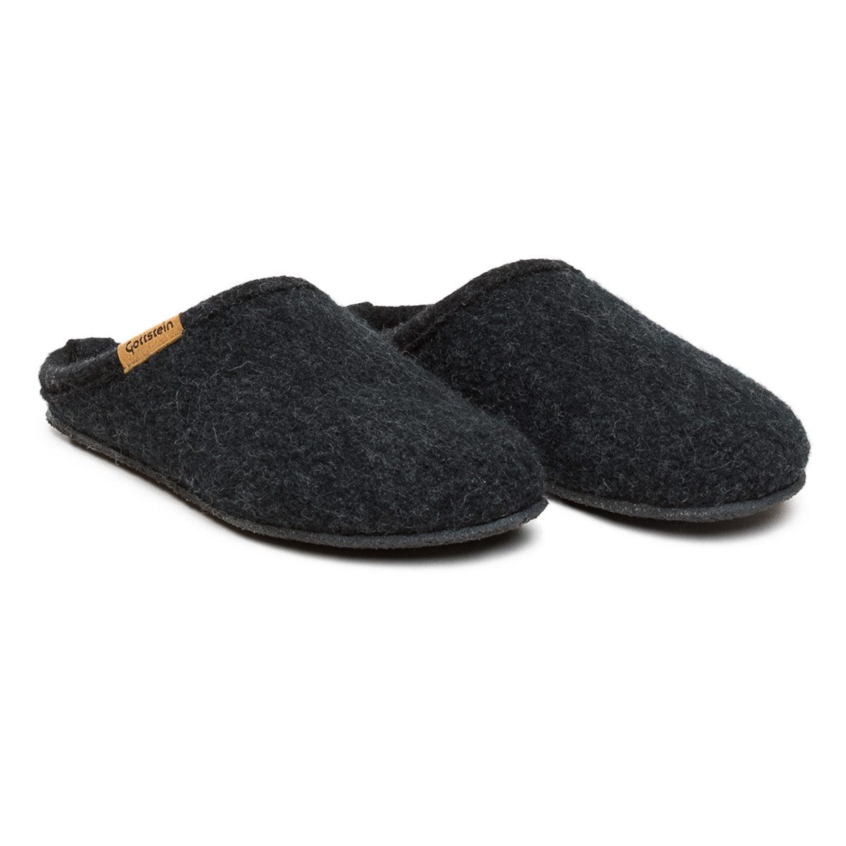 Gottstein Alpine Light Pantoffel Pantoffeln - Aus reiner Schurwolle, Weiche Borte aus feinem Strick