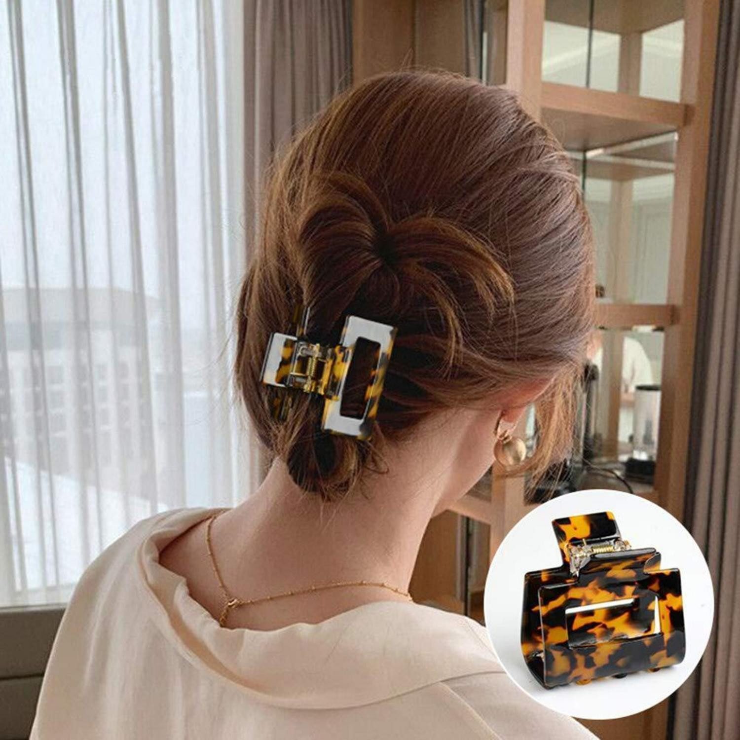 LuxusKollektion Haarklammer 2 Stück haarklammer damen haarklauen haargreifer haarspangen