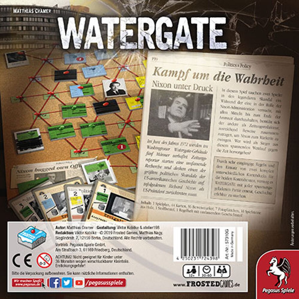 Pegasus Spiele Spiel Watergate