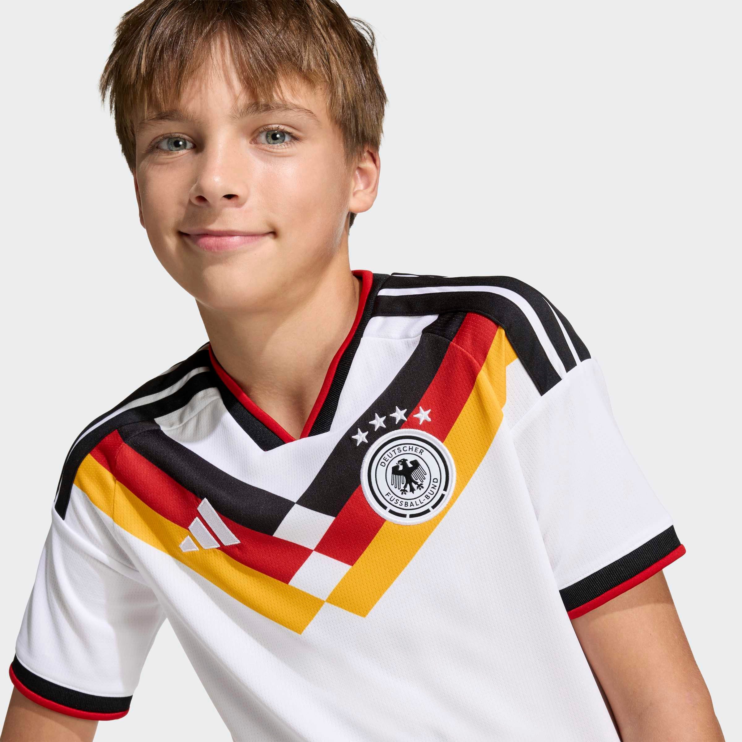 adidas Performance Fußballtrikot DEUTSCHLAND 26 KIDS HEIMTRIKOT für Kinder, mit Climacool Technologie, mit Rundhalsausschnitt