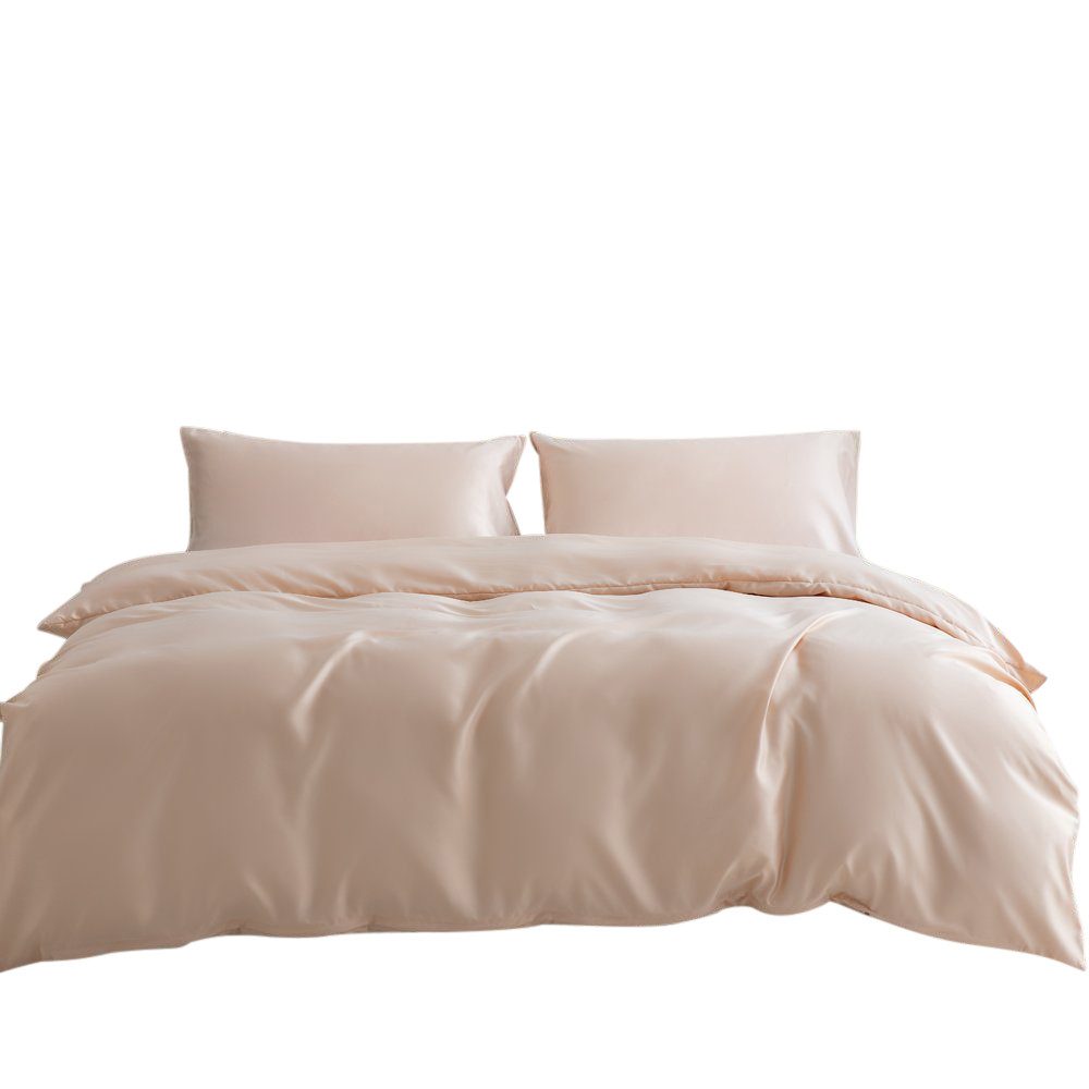 BYSURE Bettwäsche, Satin, 3 teilig, Satin günstig online kaufen