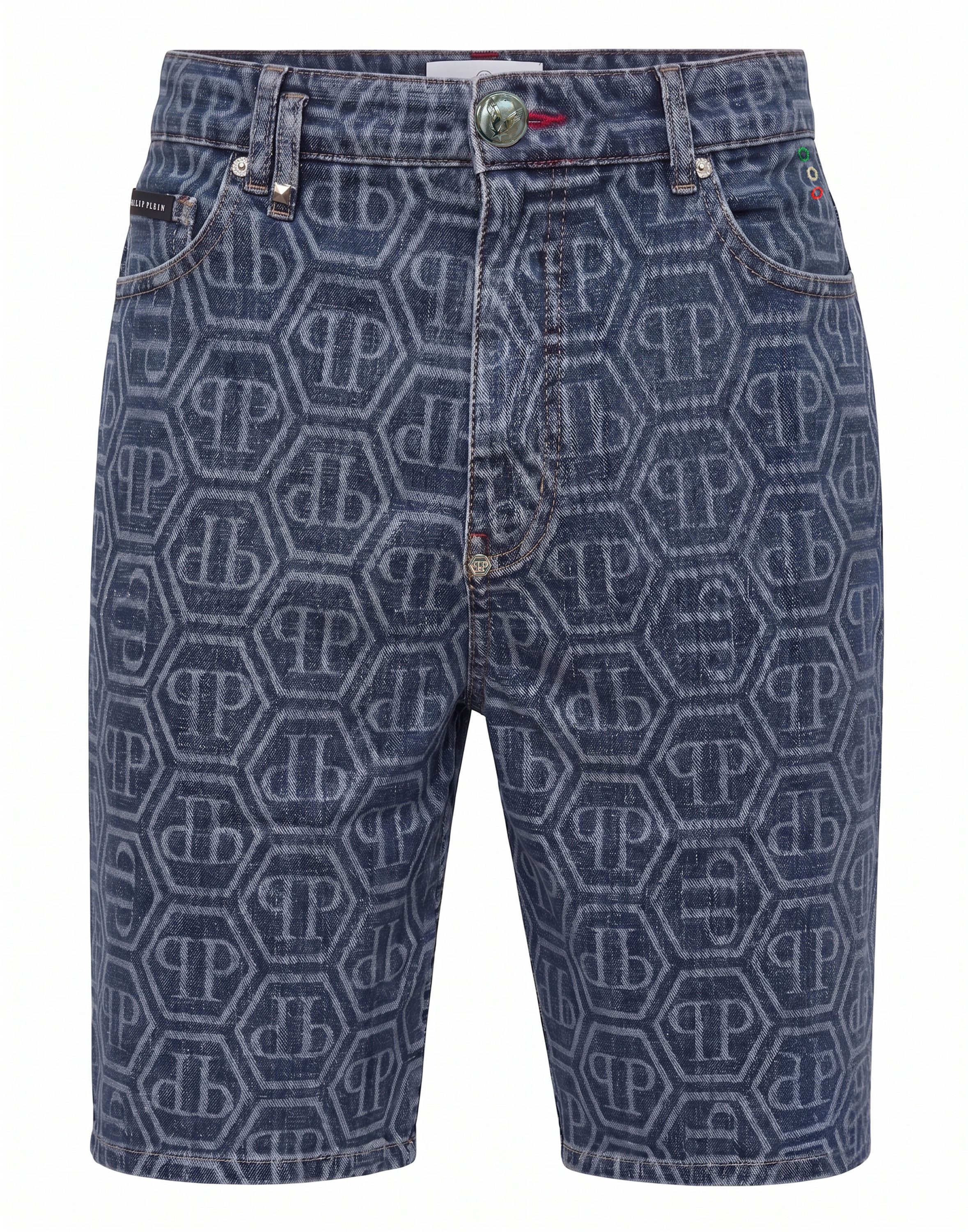 PHILIPP PLEIN Shorts Monogram