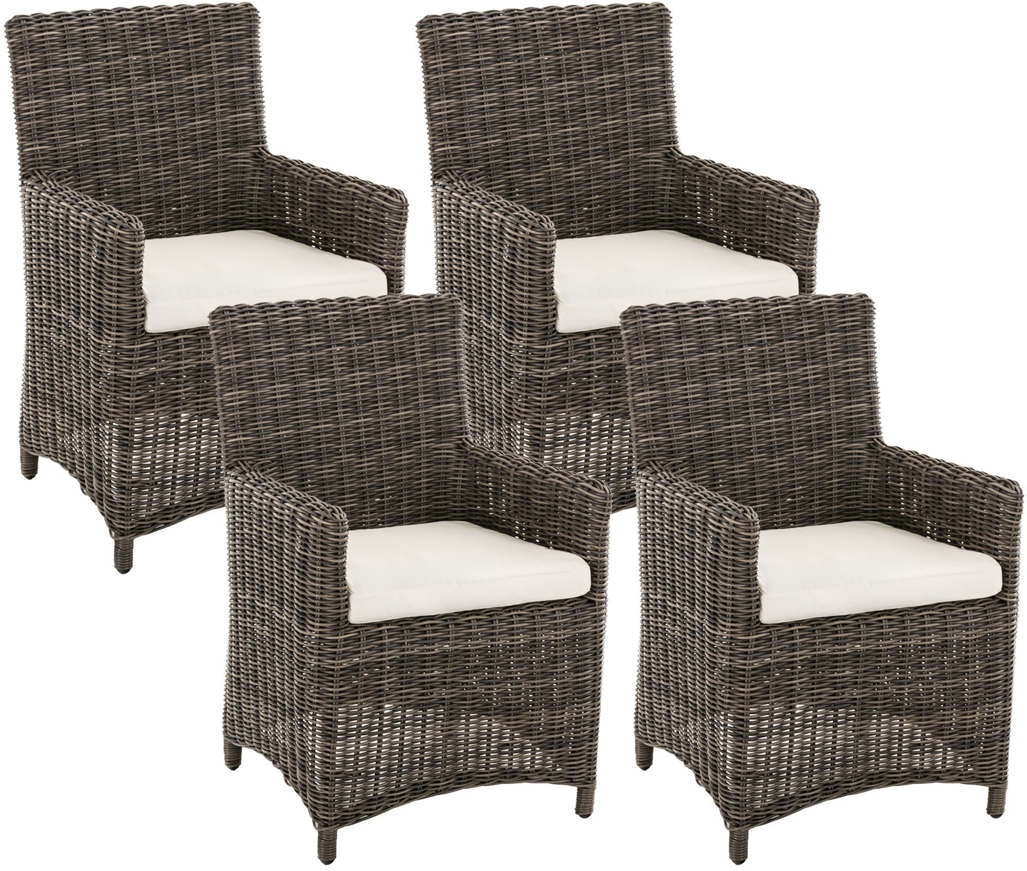 CLP Gartenstuhl Fontana (4er Set)