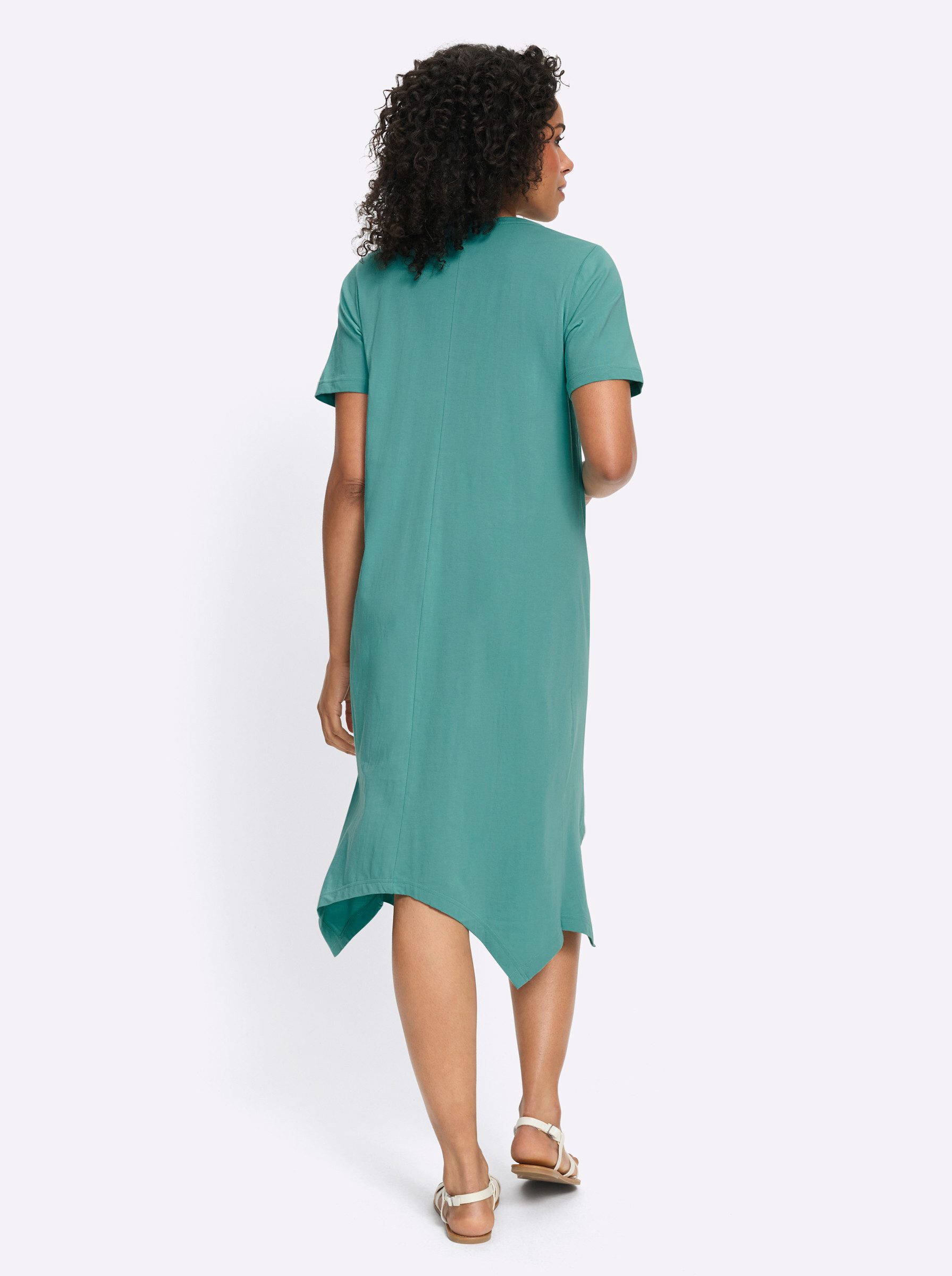 Sieh an! Etuikleid Kleid Kurzarm