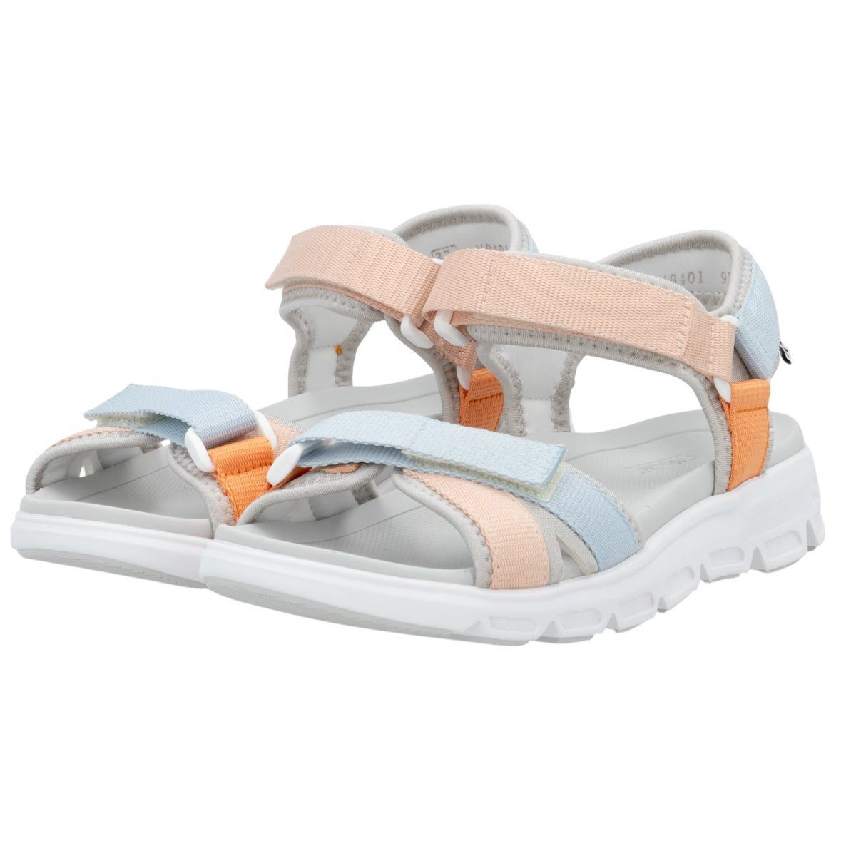 Rieker R-Evolution V8401 bunt/weiss Damen Sandale