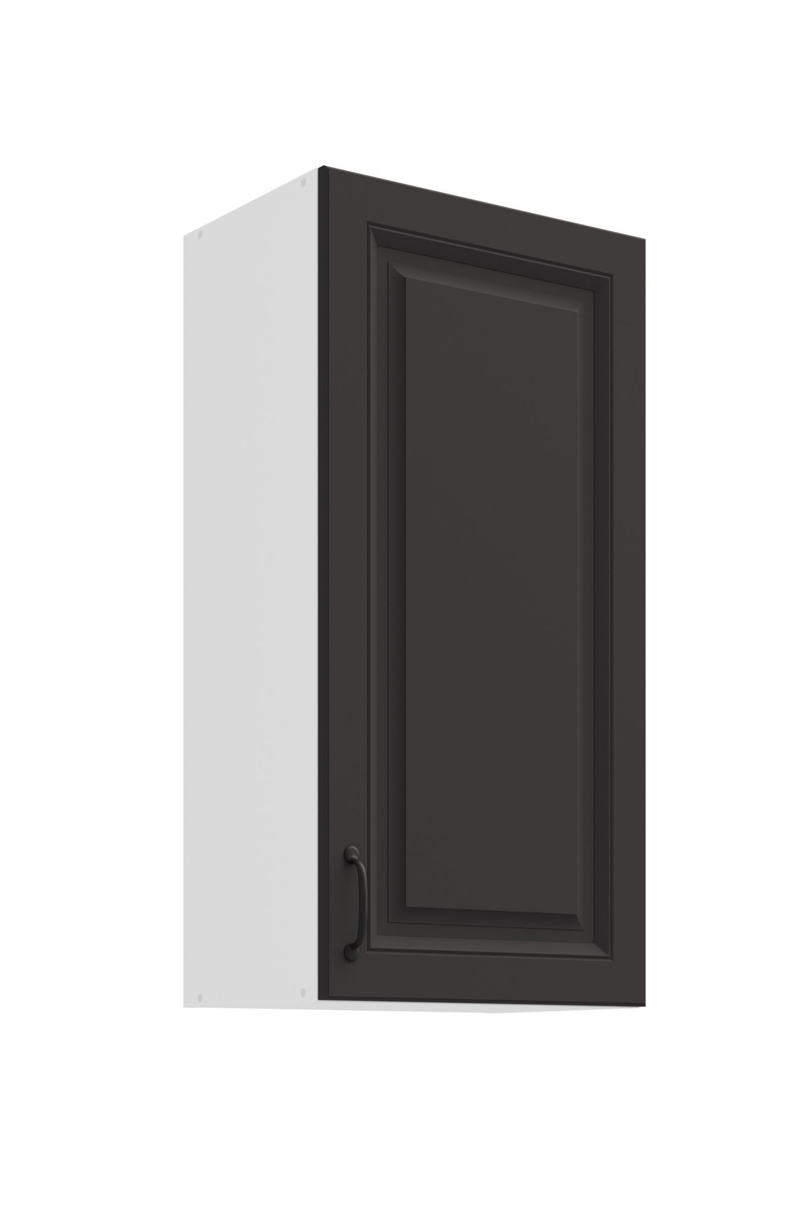 Hängeschrank 45 cm Küche Stilo Grau Küchenzeile Küchenblock Einbauküche Landhaus