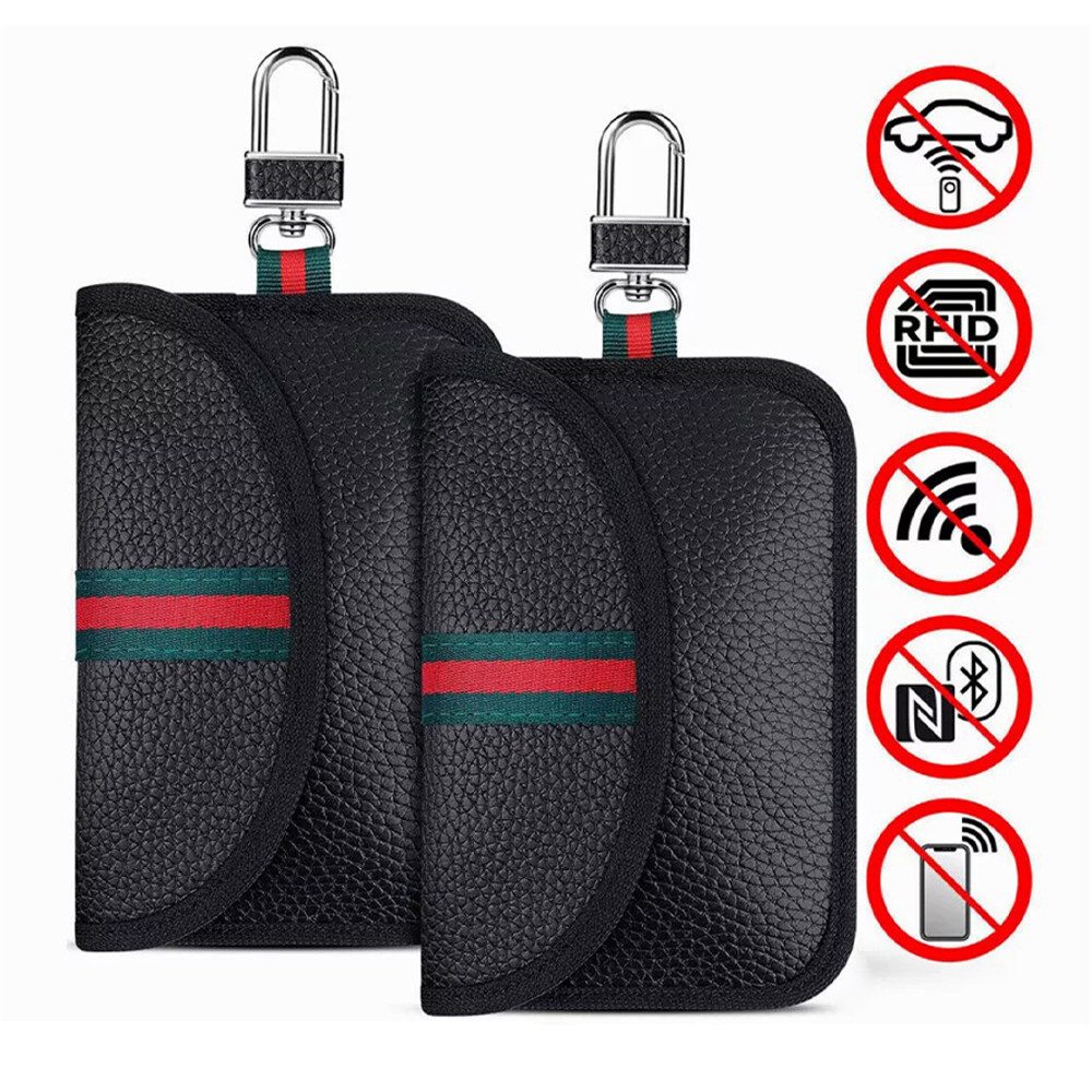 STILVORA Schlüsseltasche RFID Autoschlüssel Tasche RFID Blocker Schutztasch günstig online kaufen