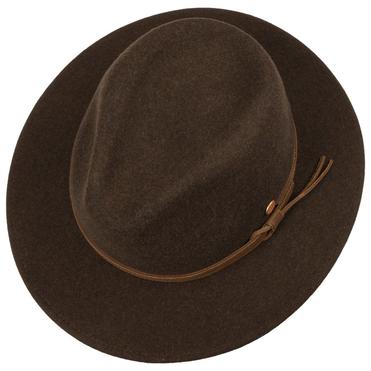 Mayser Filzhut (1-St) Wollfilzhut mit Lederband, Made in the EU
