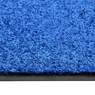 Fußmatte Waschbar Blau 90x120 cm, furnicato, Rechteckig