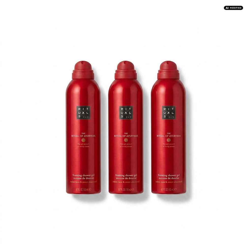 Rituals Duschgel Rituals Duschschaum The Ritual Of Ayurveda 3er Set, 1-tlg., Vorteilspack mit drei Duschschäumen für täglichen Genuss