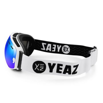 YEAZ Skibrille XTRM-SUMMIT ski- snowboardbrille verspiegelt, Premium-Ski- und Snowboardbrille für Erwachsene und Jugendliche