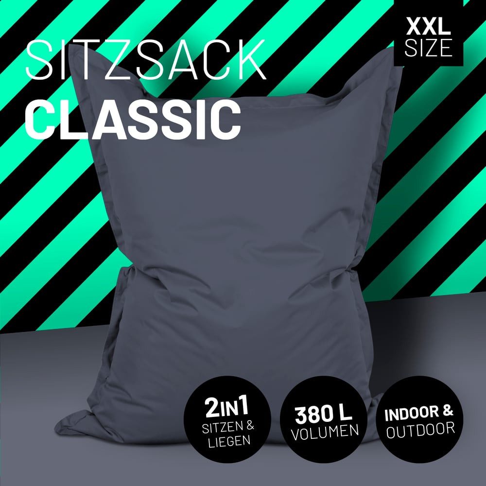 Lumaland Sitzsack XXL Bean Bag Riesen-Sitzkissen günstig online kaufen