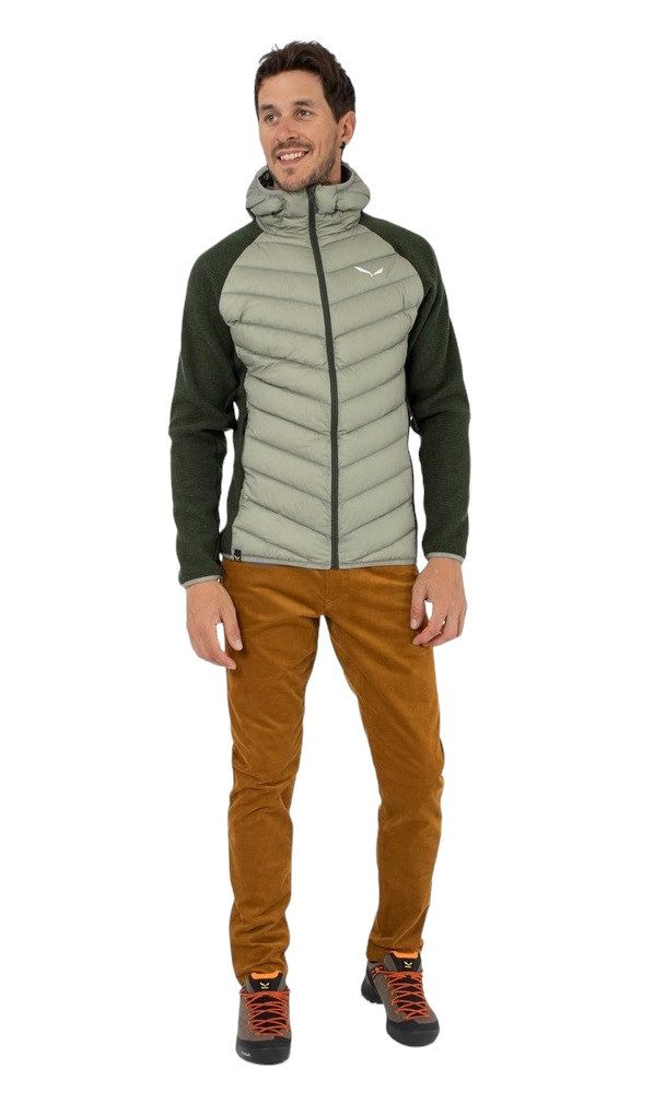 Salewa Winterjacke Fanes Sarner (Daune, Sarner Wolle) hellgrün/olivegrün Herren
