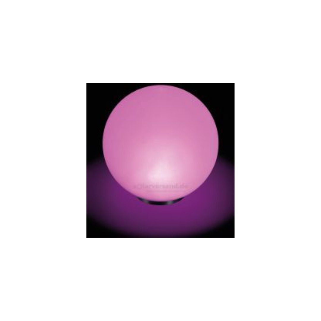 esotec Gartenleuchte Solar Leuchtkugel 20cm, 7 Lichtfarben, 8 Std. Leuchtdauer