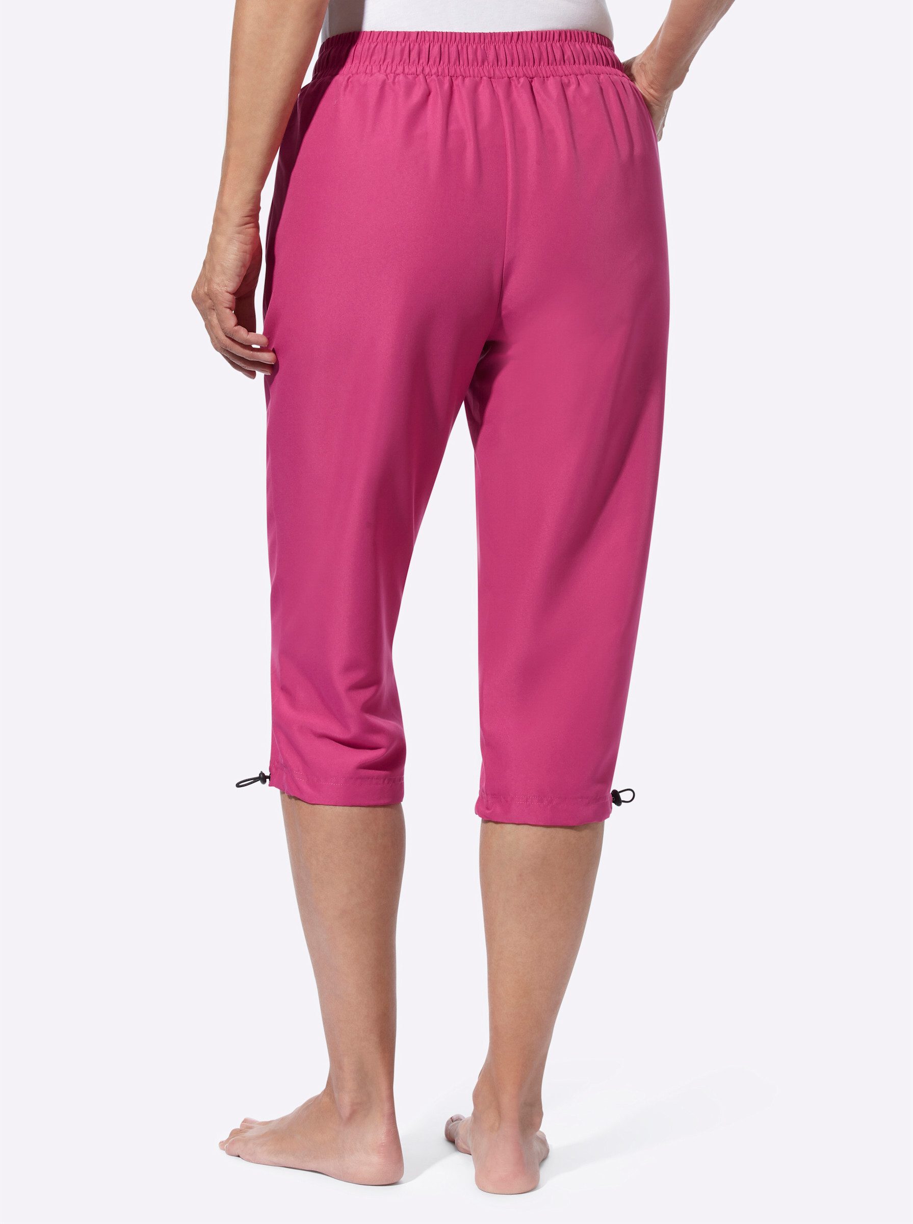 Sieh an! Jogginghose Capri-Freizeithose