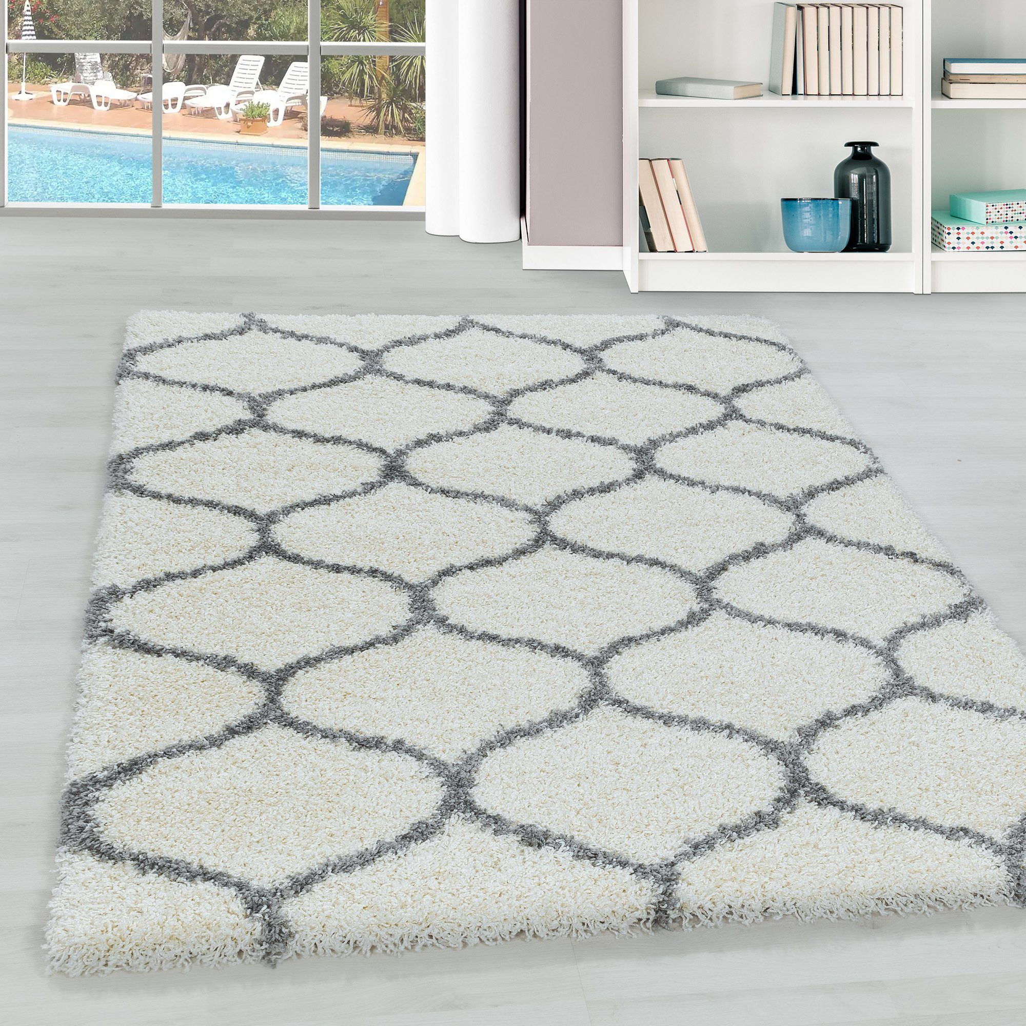 Teppium Teppich Skandinavisches Design, Rechteckig, Höhe: 30 mm, Runder Tep günstig online kaufen