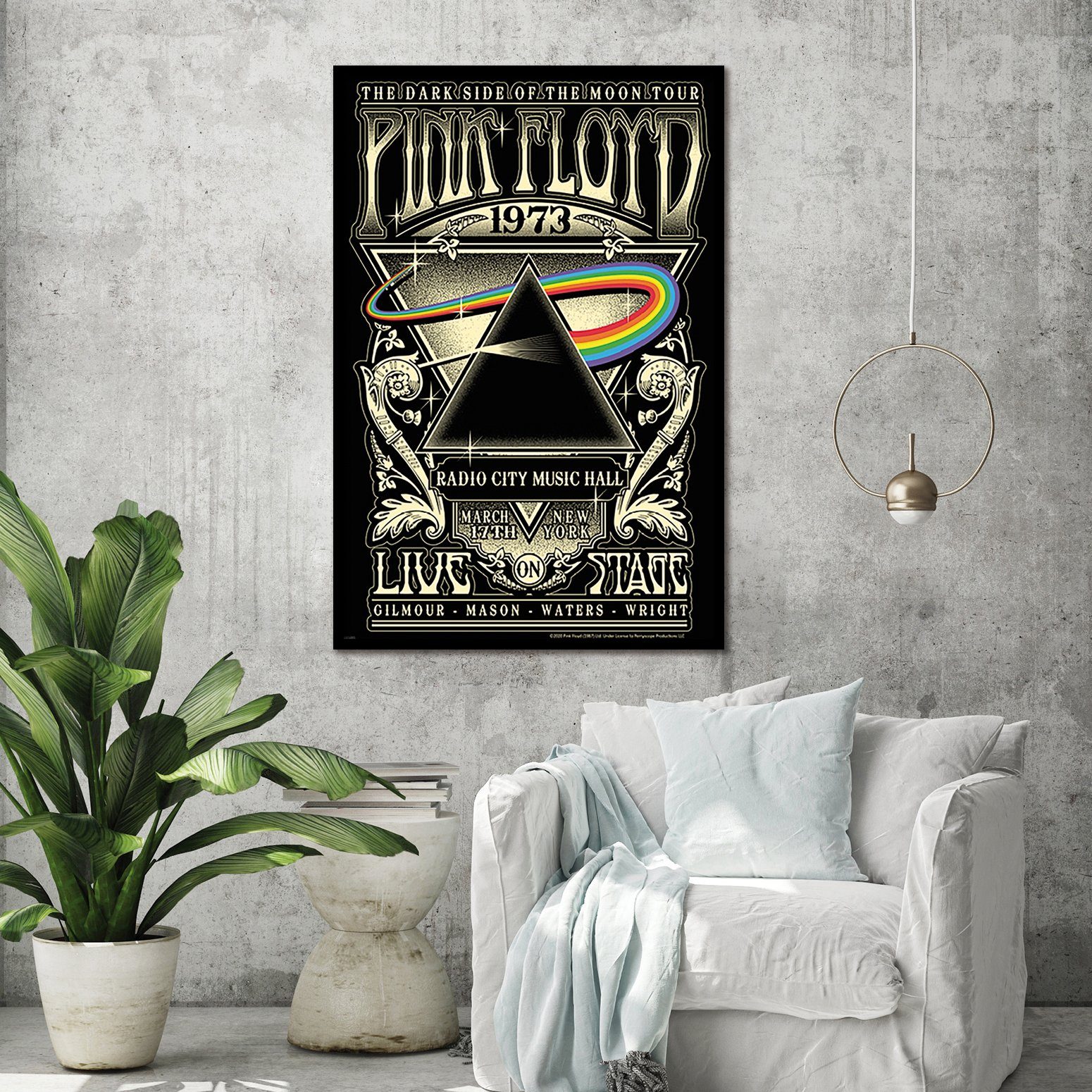 PYRAMID Poster Pink Floyd Poster Radio günstig online kaufen