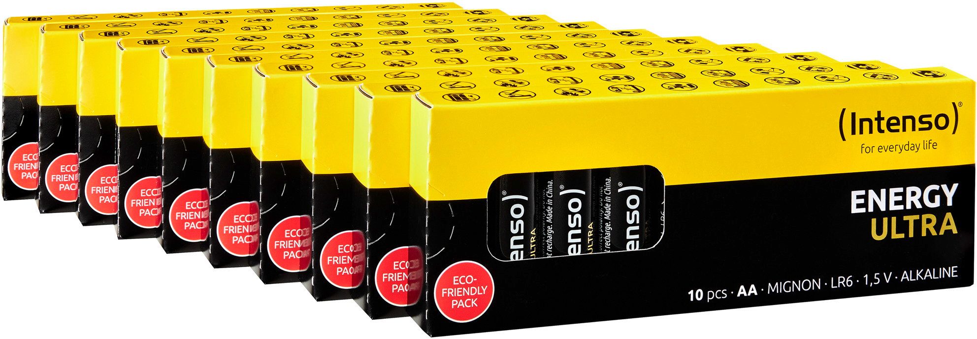 Intenso 100 Intenso Energy Ultra AA / Mignon Alkaline Batterien Batterie