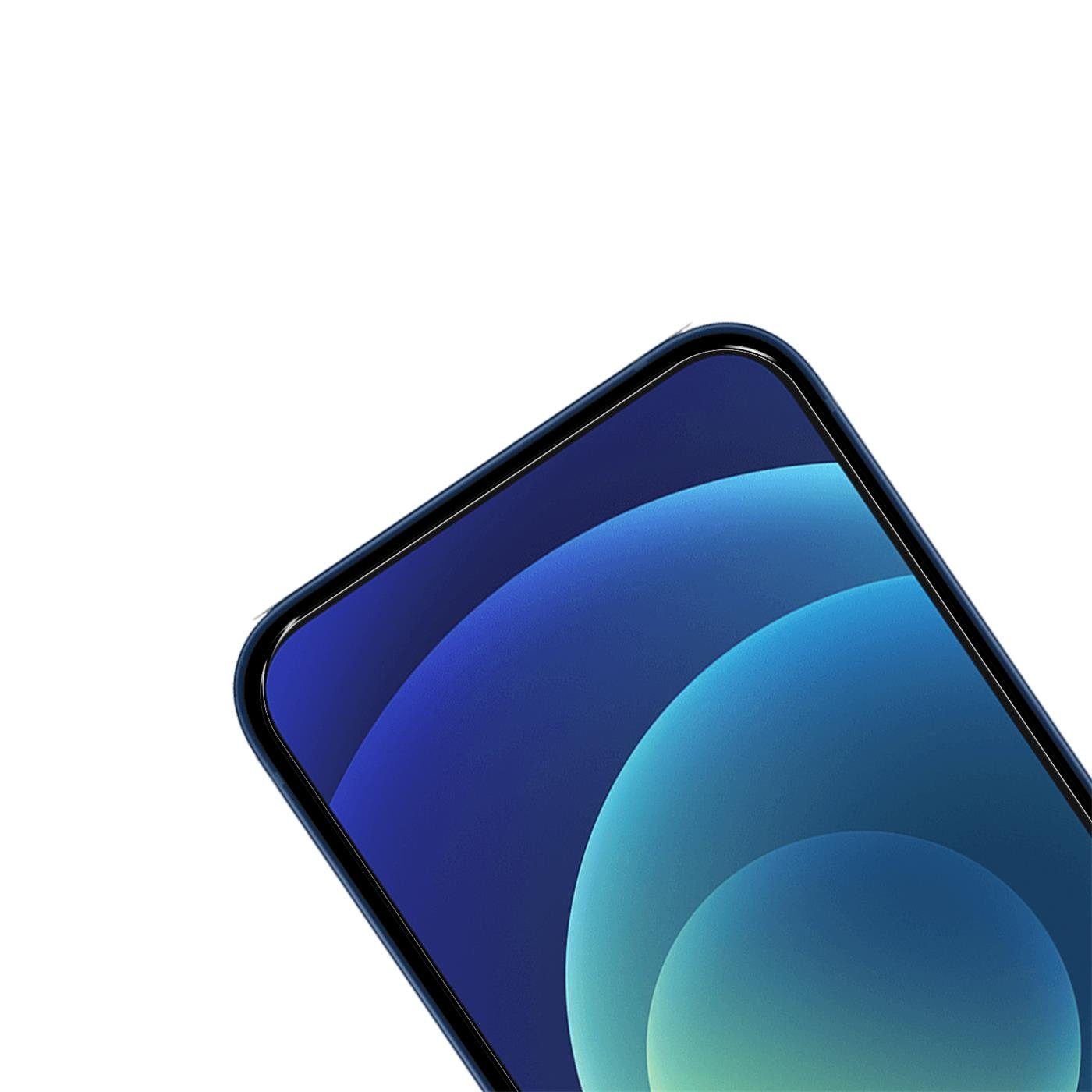 CoolGadget Schutzfolie Panzerfolie für Apple iPhone 12 Pro Max, (9H Härtegrad, 2x Schutzglas, 1xReinigungset), Displayfolie Schutzfolie 2 Stück für iPhone 12 Pro Max Glas Folie