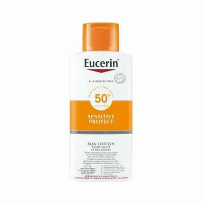 Eucerin Sonnenschutzpflege SENSITIVE PROTECT sun lotion extra light SPF50+ 400ml