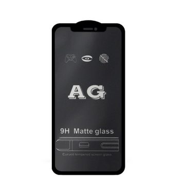 Protectorking Schutzfolie 1x 9H Panzerglas für iPhone 12 Pro MATT ANTI-REFLEX ENTSPIEGELT Schutz, (1-Stück), ENTSPIEGELT