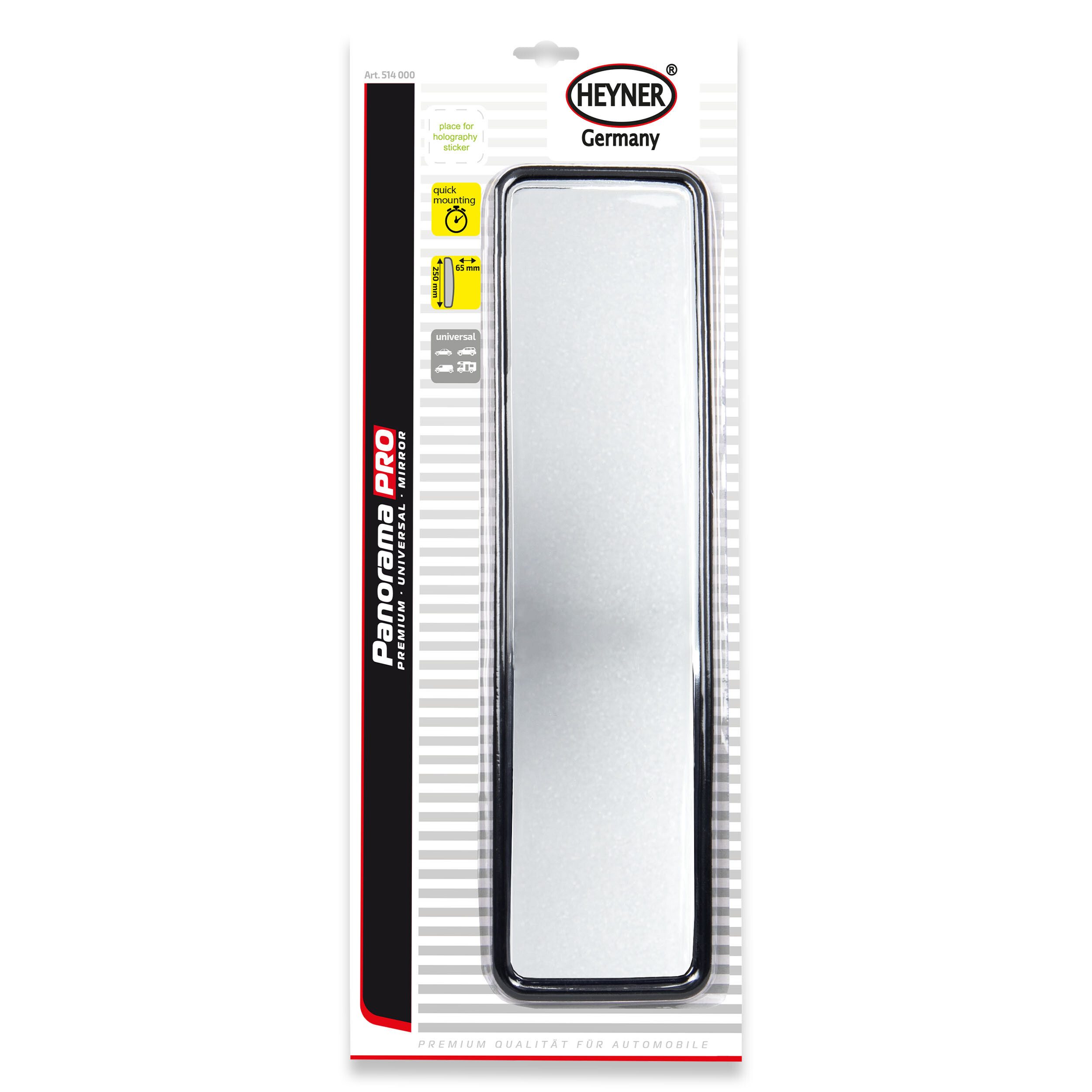 Autospiegel Panoramaspiegel 250 x 65 mm universal Auto Zusatz Ersatz Rückspiegel
