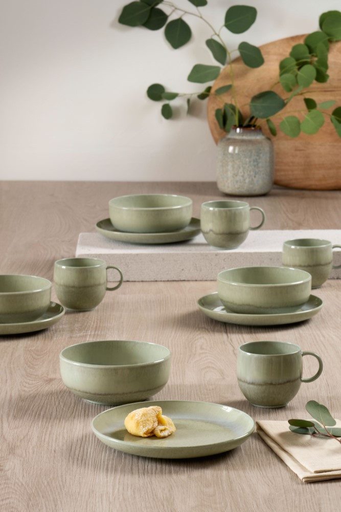 Villeroy & Boch Suppenteller Perlemor Alga, Spülmaschinengeeignet
