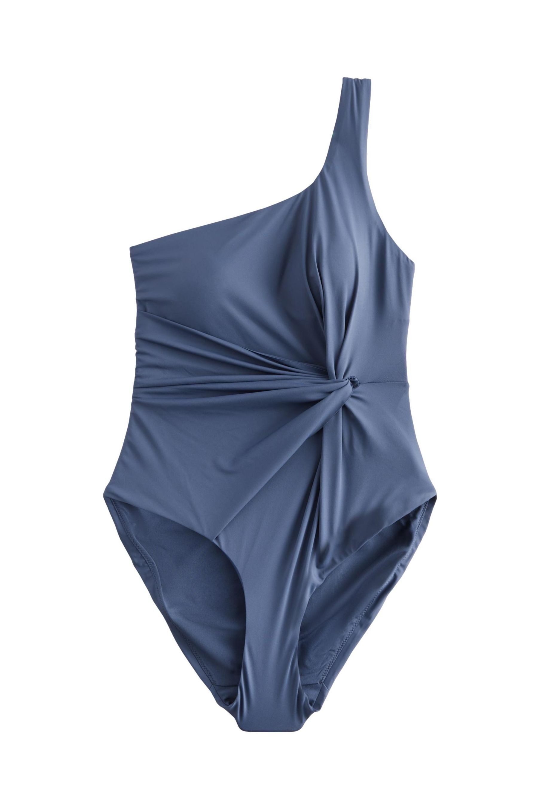 Next Badeanzug Bauchformender One-Shoulder-Badeanzug mit Twist günstig online kaufen