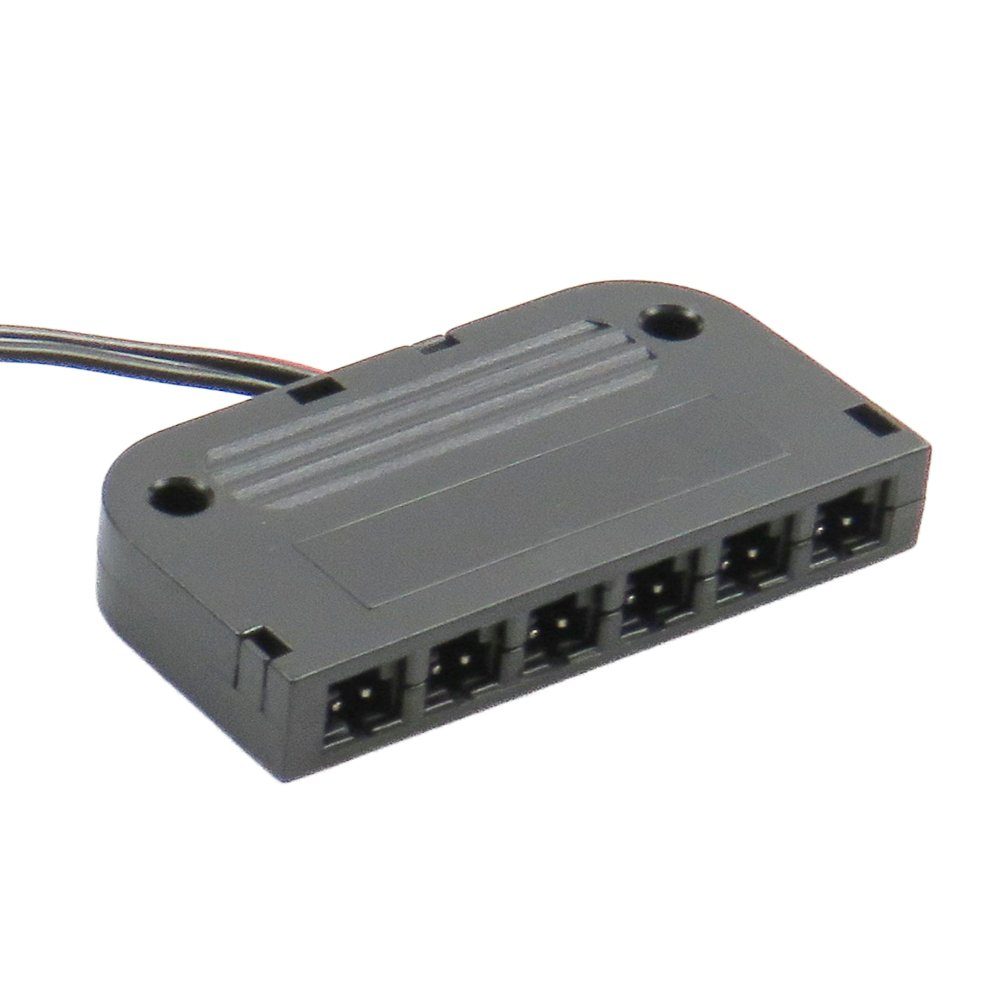 LED Verteiler 6-fach 12V DC, Kabel 100cm : : Baumarkt