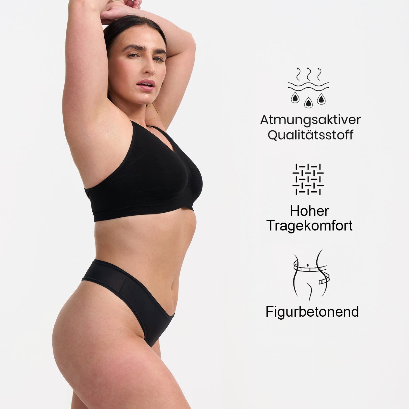 cfab (creamy fabrics) Tanga Tanga-Navy Blue-XS