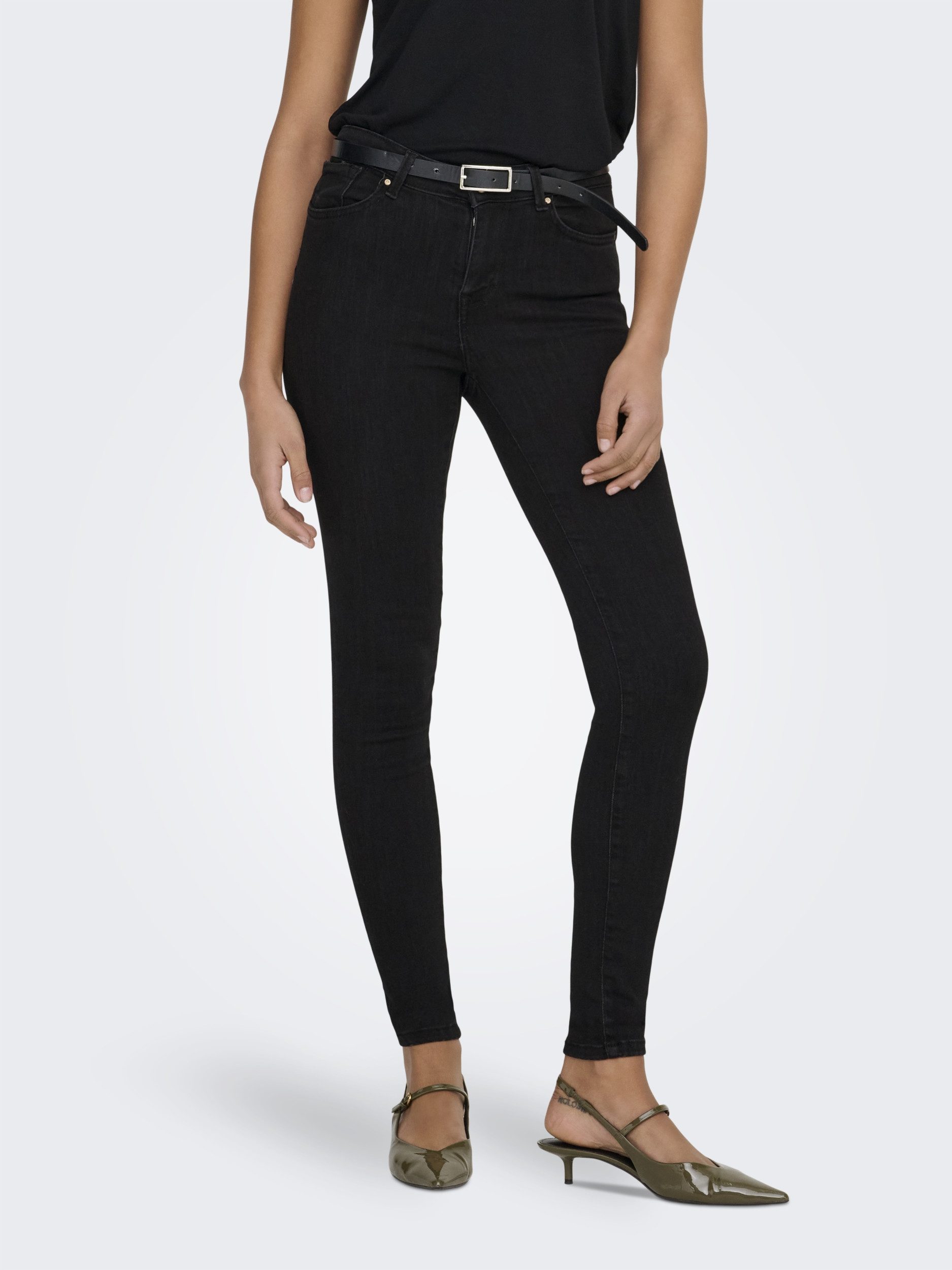 ONLY Bequeme Jeans ONLPOWER MID PH UP SK DNM REA3659 N – Bild 3 von 5