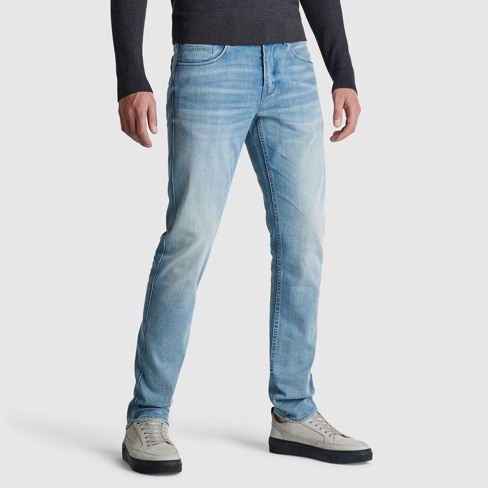 PME LEGEND Slim-fit-Jeans PME LEGEND Jeans - schmales Bein NIGHTFLIGHT hellblau