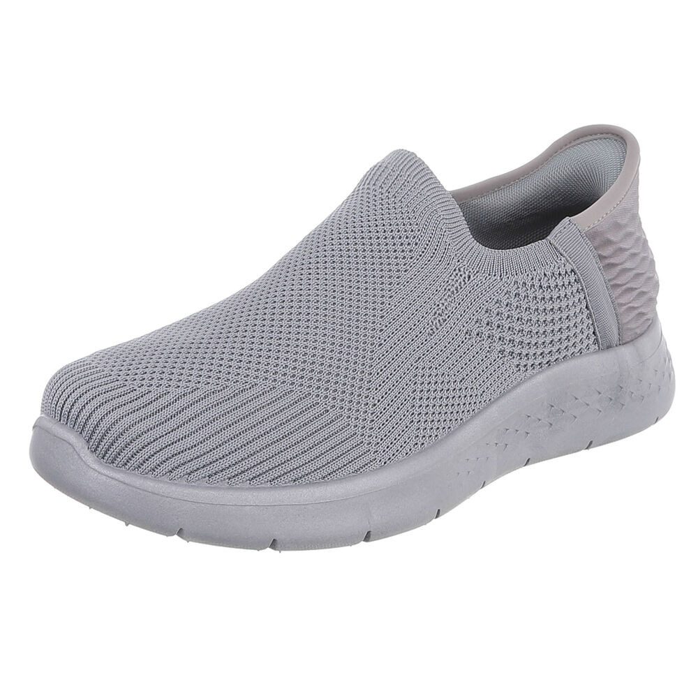 Coolwalk Herrenslip-on aus Textil mit Komfortsohle Slipper (91563646) Flach Sneakers in Grau