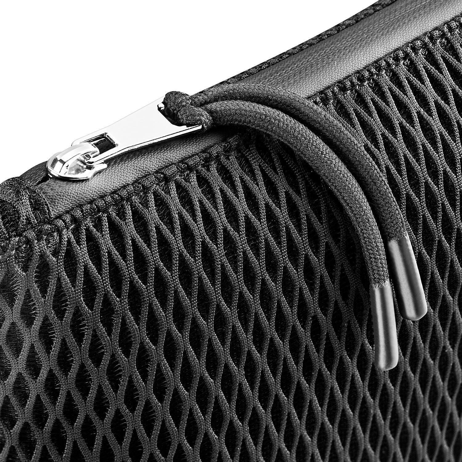 REISENTHEL® Umhängetasche EXTRALITE CASE, Schwarz, Mesh, Polyester, Wasserabweisend, B 25 x H 17 cm