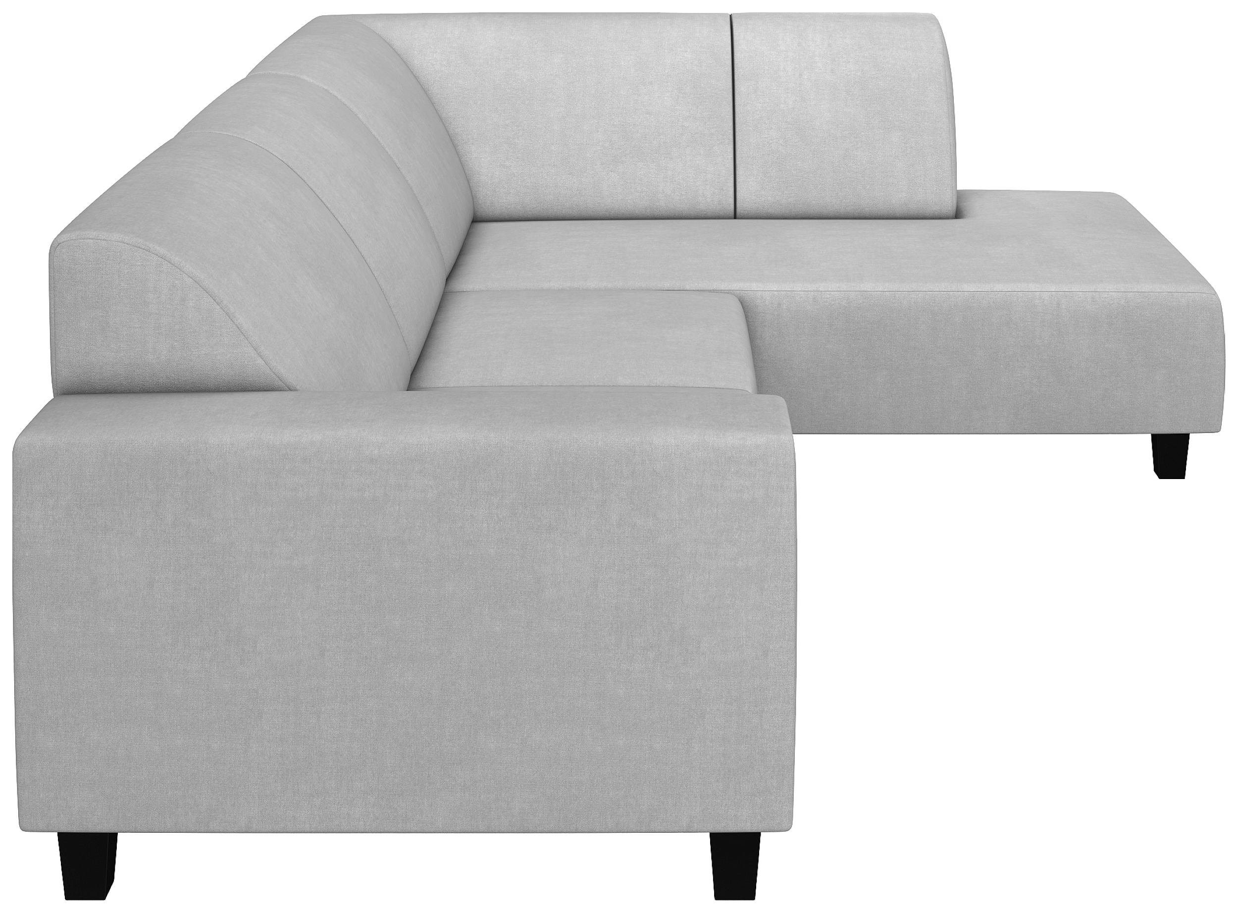 L-Form, Einar, mit Rückenlehne Design, links frei im oder Eckcouch, Sitzkomfort, mane Modern Raum rechts Ecksofa bestellbar, Stylefy stellbar,