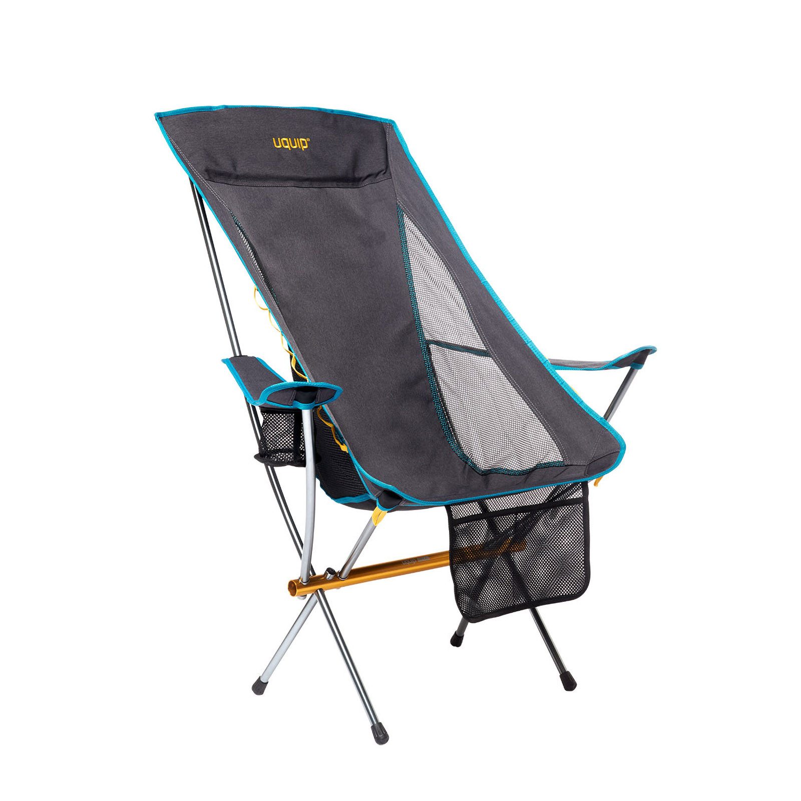 UQUIP Campingstuhl Campingstuhl Infinity Lounger Leichtgewichtsstuhl, Ultraleicht Alu 120 kg