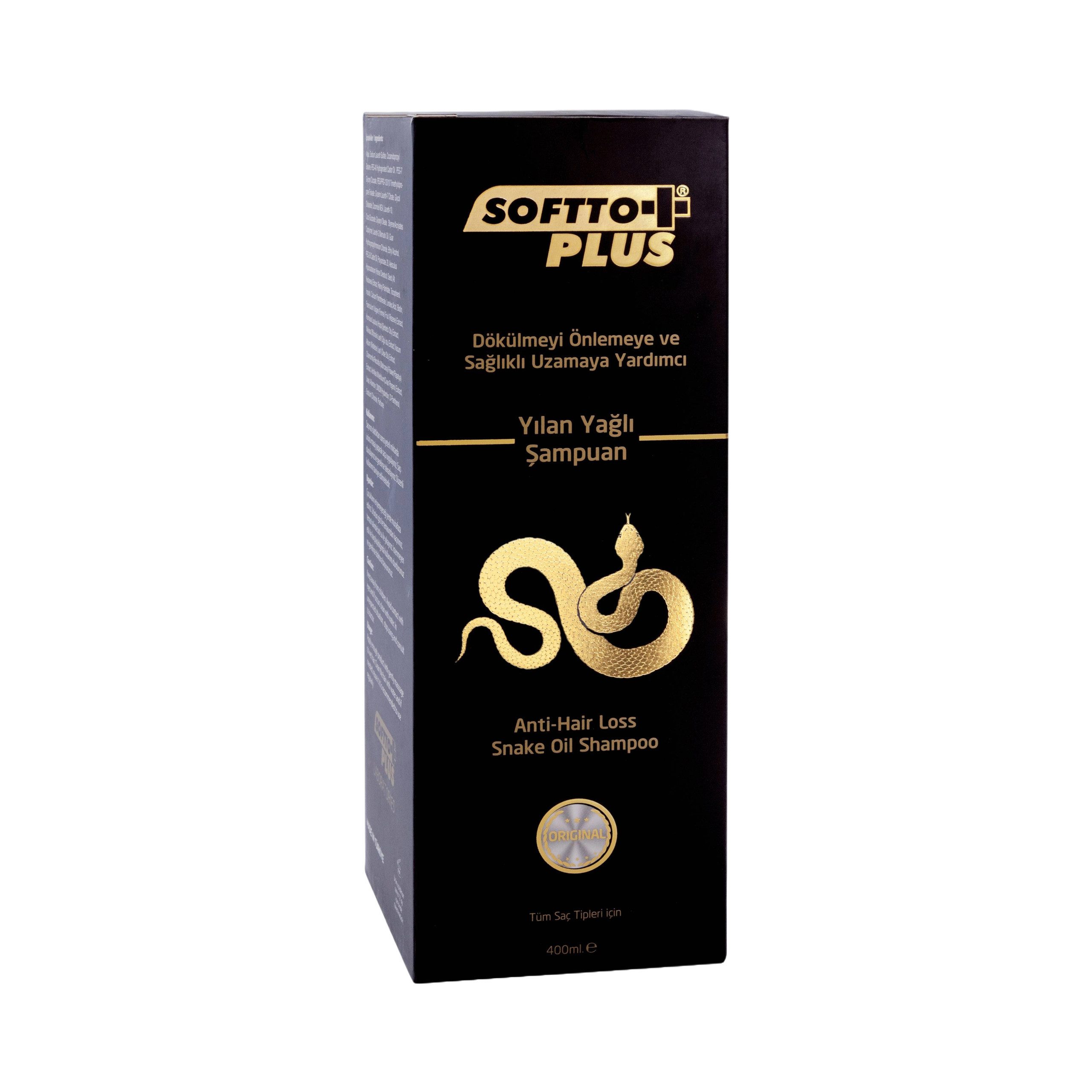 Softto Plus Haarshampoo Softto Plus Schlangenöl Shampoo - Anti-Hair Loss Shampoo
