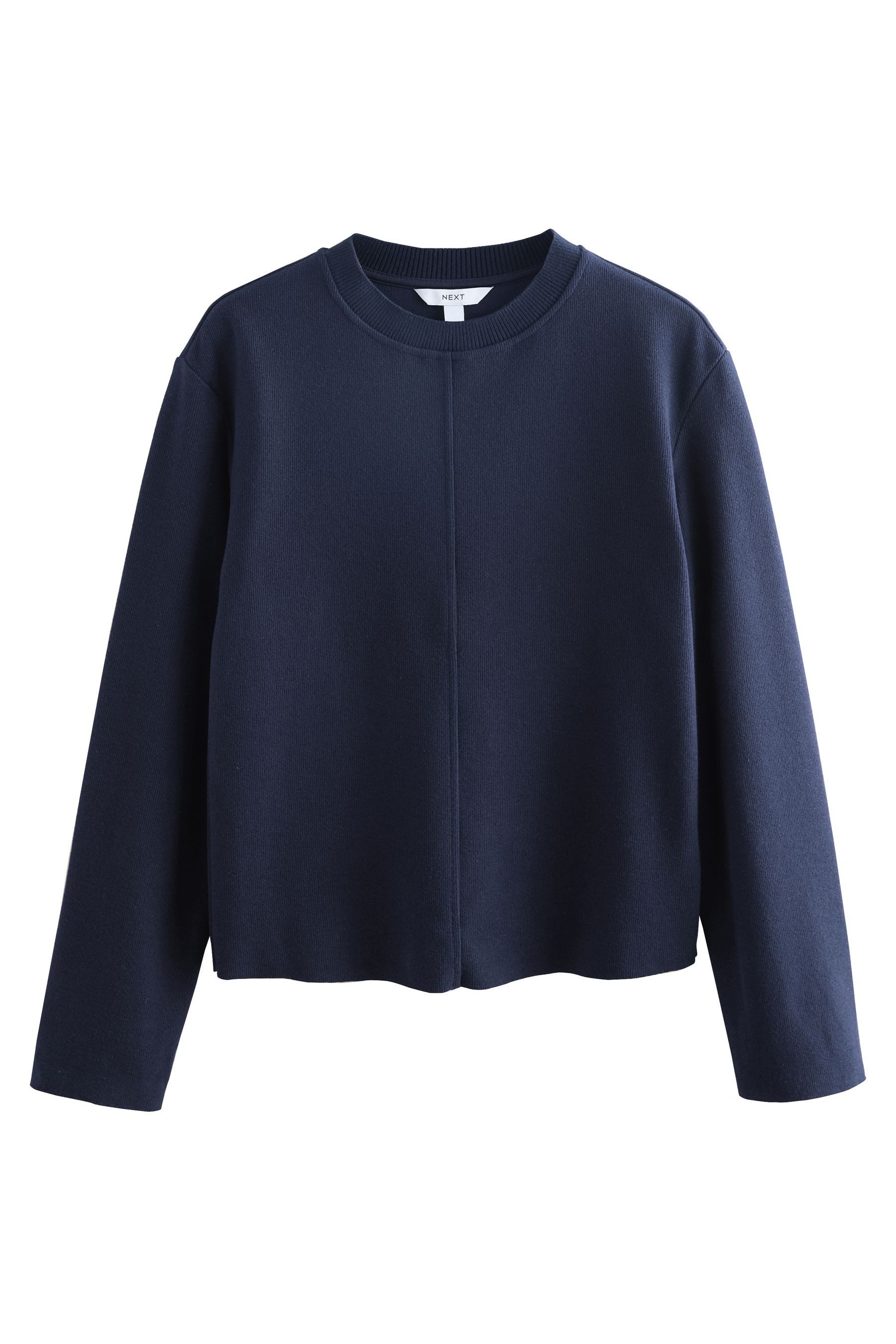 Next Rundhalspullover Weicher, gemütlicher, gerippter Rundhalspullover (1-t günstig online kaufen