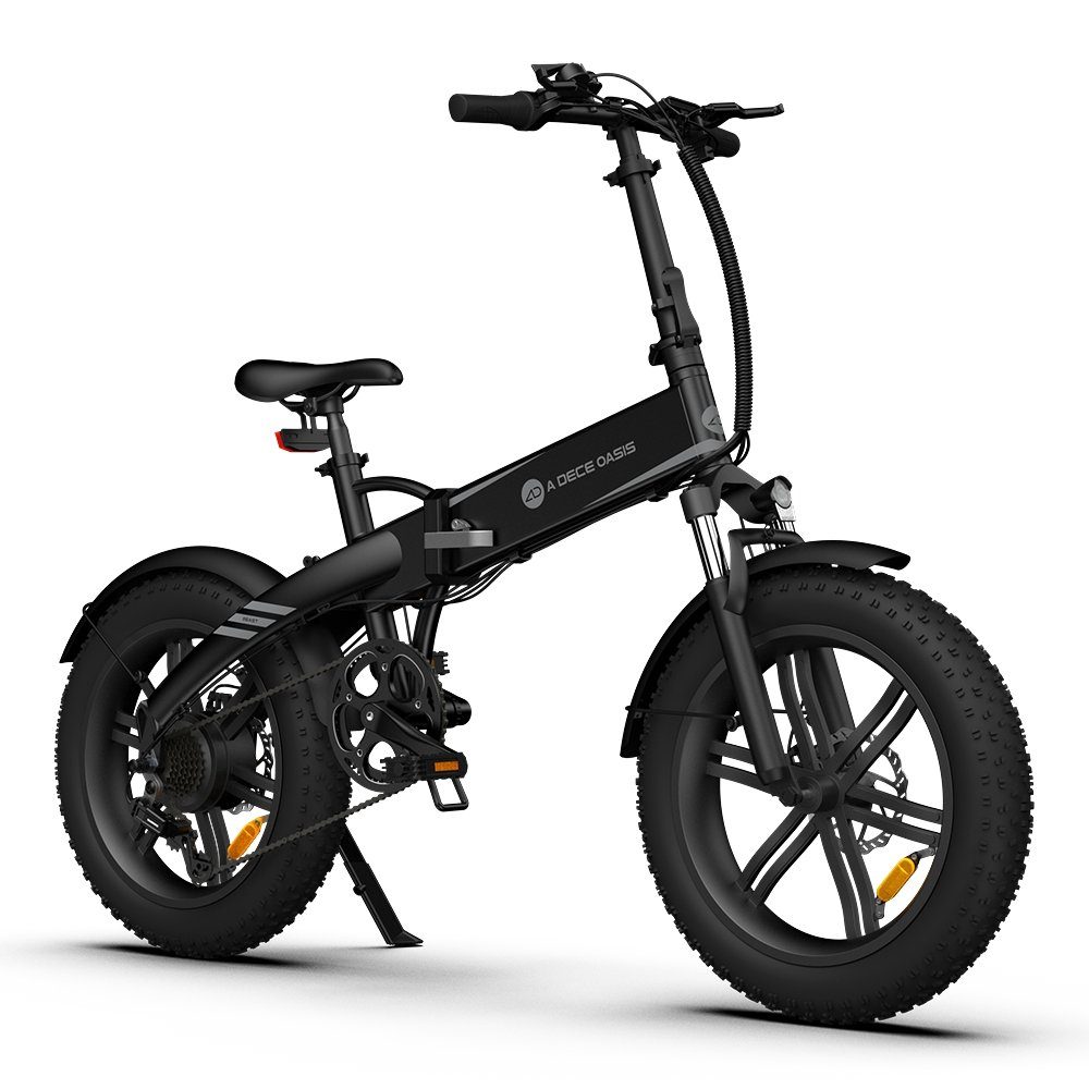 ADO E-Bike A20F Beast Fat Reifen, Pedelec klapprad, Fahrrad, 7 Gang, Kettenschaltung, 522,00 Wh Akku, ebike Damen, herren, StVZO,akku 36v 14,5Ah,E-Mountainbike